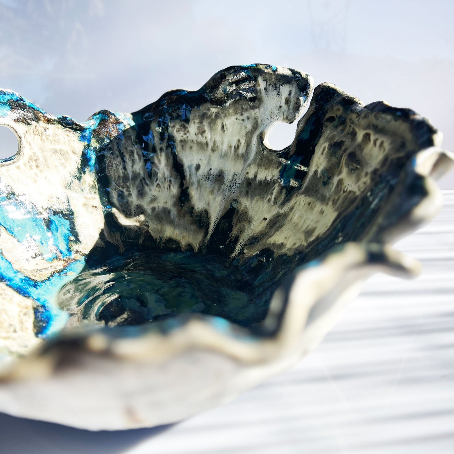SOLD Water Dance - Medium Water Bowl