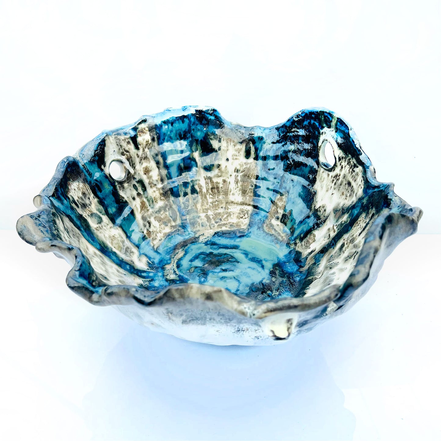 SOLD Water Dance - Medium Water Bowl
